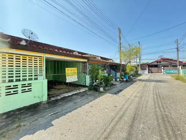 ทาวน์เฮ้าส์ชั้นเดียว บ้านซอยจ่าแต้ม ต เชิงเนิน อ เมืองระยอง จ ระยอง